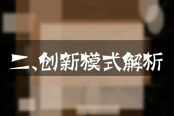 二、创新模式解析